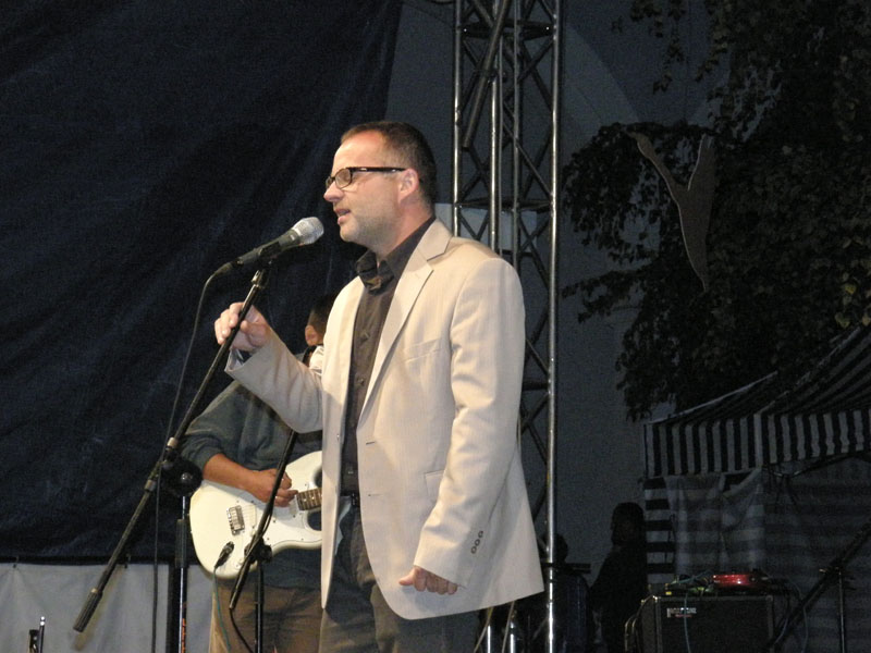 Tomasz Kamiński na swoim koncercie