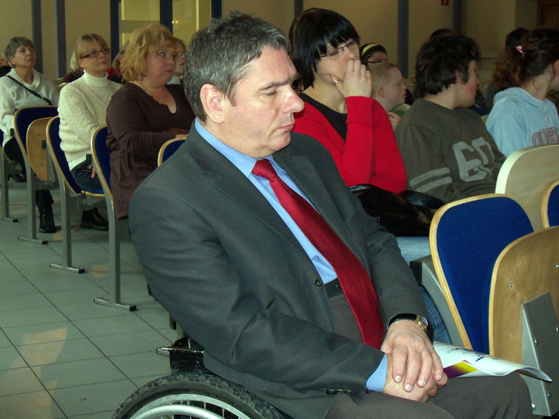 Bogdan Dąsal pełnomocnik prezydenta Krakowa ds. osób niepełnosprawnych