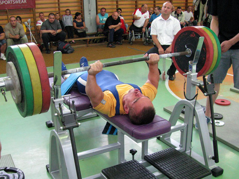 Bartosz Kuriata Start Wrocław zalicza 135 kg i zajmuje II miejsce w kategorii wagowej 70 kg