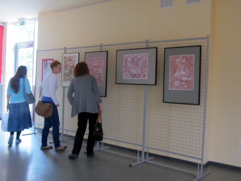 Konferencji w Gliwicach towarzyszyły wystawy plastyczne: zbiorowe i indywidualne