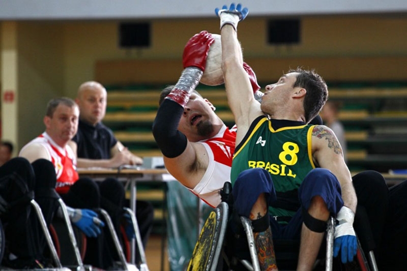 Brąz Polaków na Wheelchair Rugby Metro Cup 2013!