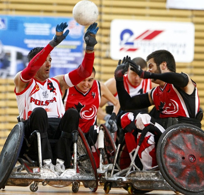 Brąz Polaków na Wheelchair Rugby Metro Cup 2013!