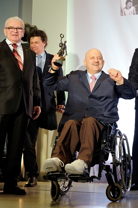 Podziękowania organizatorom w imieniu wszystkich sportowców z niepełnosprawnością złożył Ryszard Tomaszewski