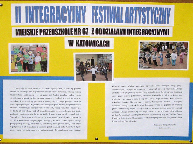 II Integracyjny Festiwal Artystyczny