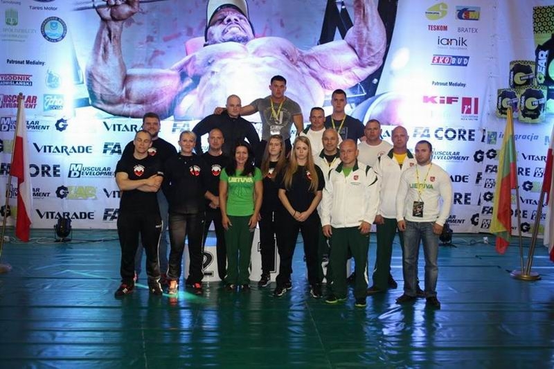 Reprezentacja Litwy i Klubu Sportowego Team Wrocław