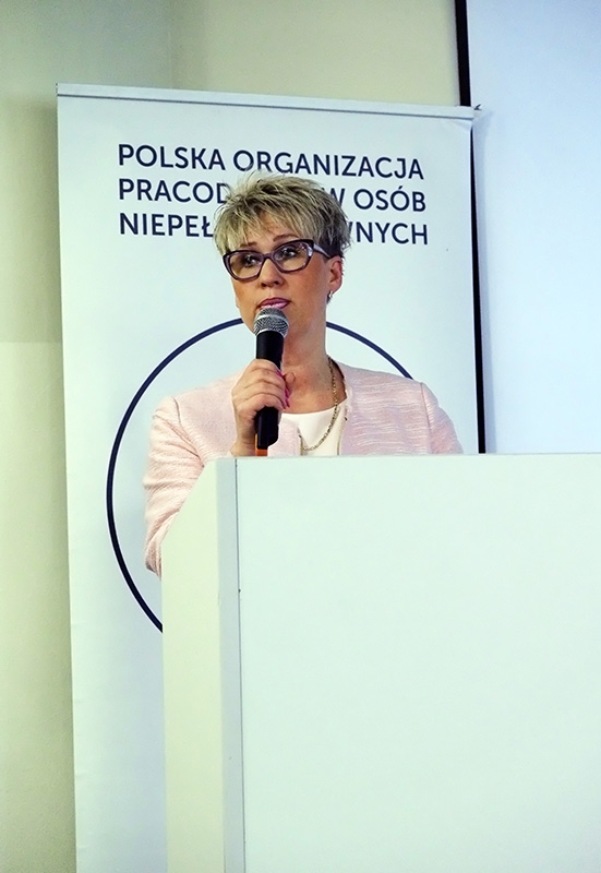 Barbara Pokorny, przewodnicząca Rady Krajowej POPON