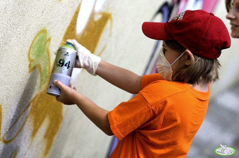 Graffiti Street Art „Pomaluj Mój Świat