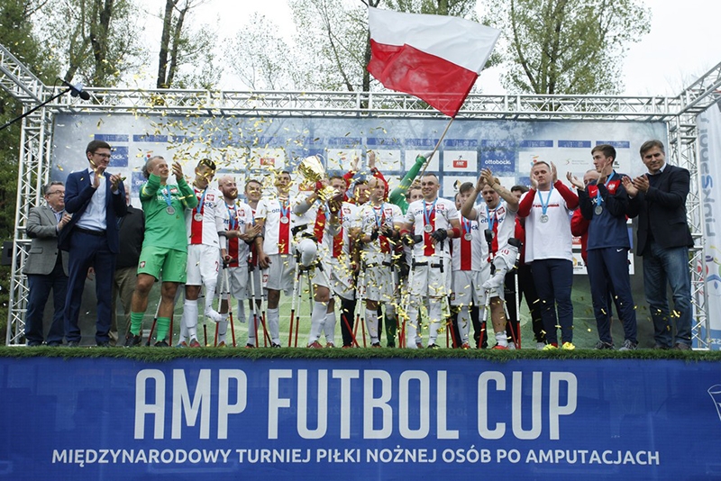 Polska druga w Amp Futbol Cup 2015
