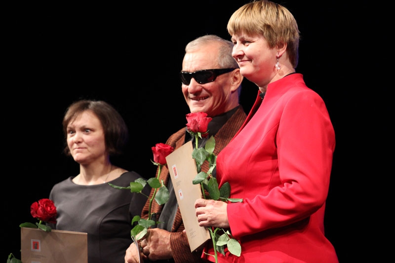 Od lewej: Alicja Czarnuszka, Janusz Kamiński i Agata Krzyżanowska