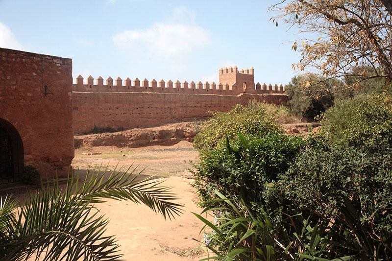 Mury w Rabacie, Maroko