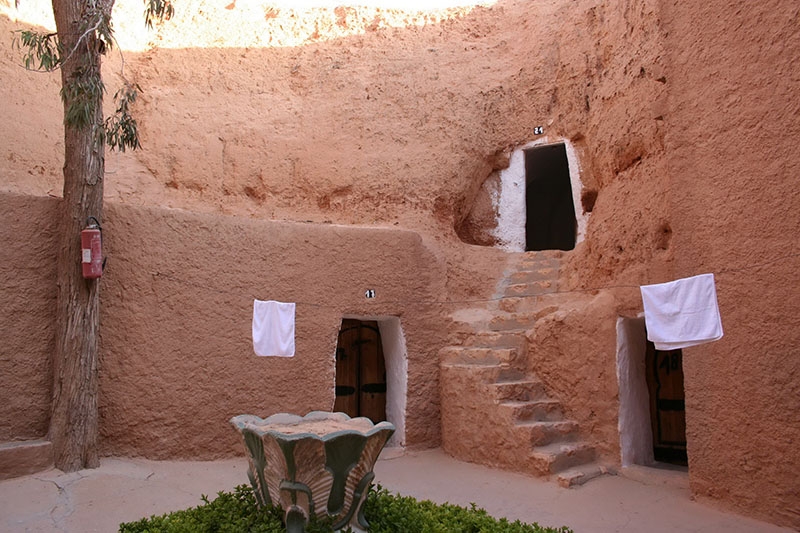 Jaskiniowy dom w Matmacie, Tunezja