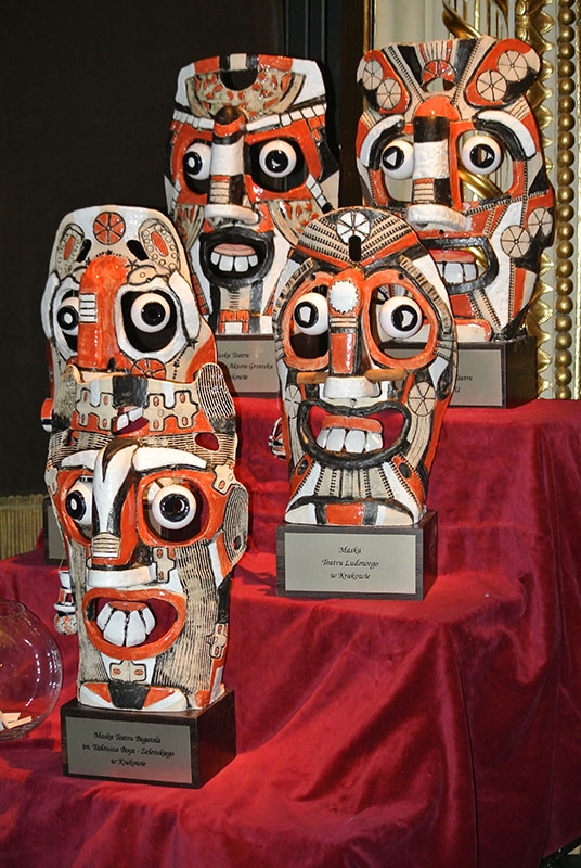 Maski - nagrody przyznawane przez krakowskie teatry dla najlepszych zespołów teatralnych