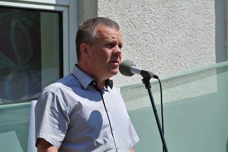 Ryszard Jaworski, dyrektor DPS w Krakowie przy ul. Łanowej 41