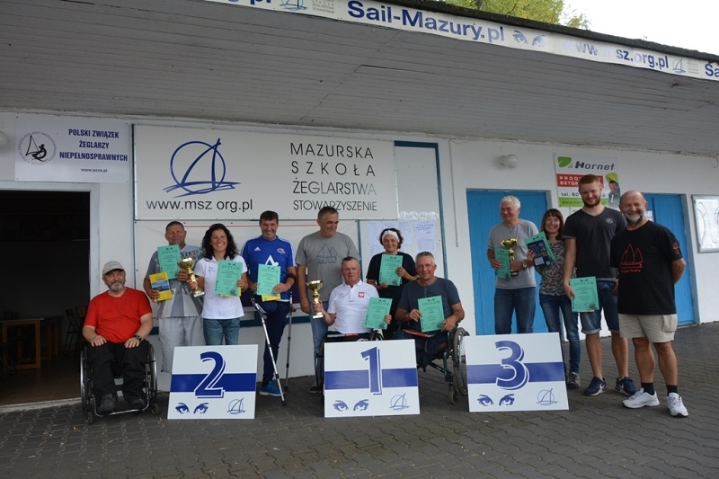 Zacięta rywalizacja na XIII Pucharze Polski Żeglarzy z Niepełnosprawnością