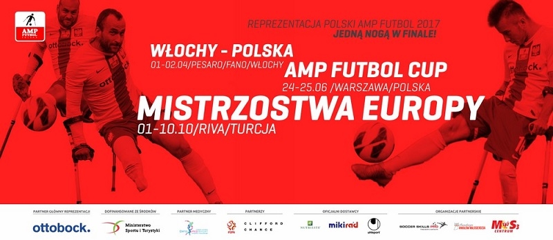 Reprezentacja Polski w ampfutbolu wraca do gry - dwumecz z Włochami w drodze na EURO