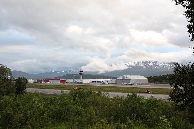 Lotnisko w Tromso, Norwegia