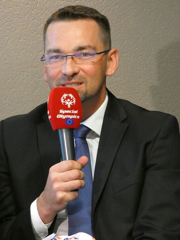 Sebastian Świderski, siatkarz i ambasador olimpiady