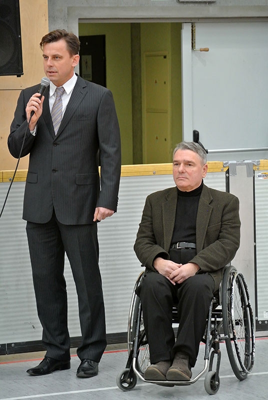 Bogdan Dąsal i dr Paweł Żychowicz