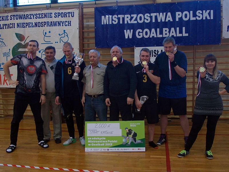 Finał Mistrzostw Polski w Goalball 2017