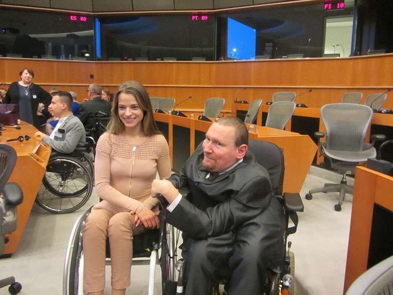 Z Markiem Plurą Aleksandra Chichikova Miss Wheelchair World 2017
