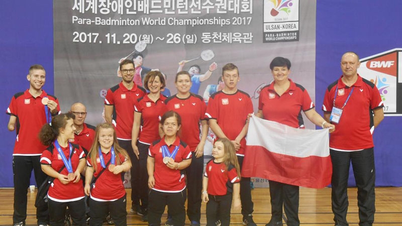 Polscy parabadmintoniści z czterema medalami Mistrzostw Swiata