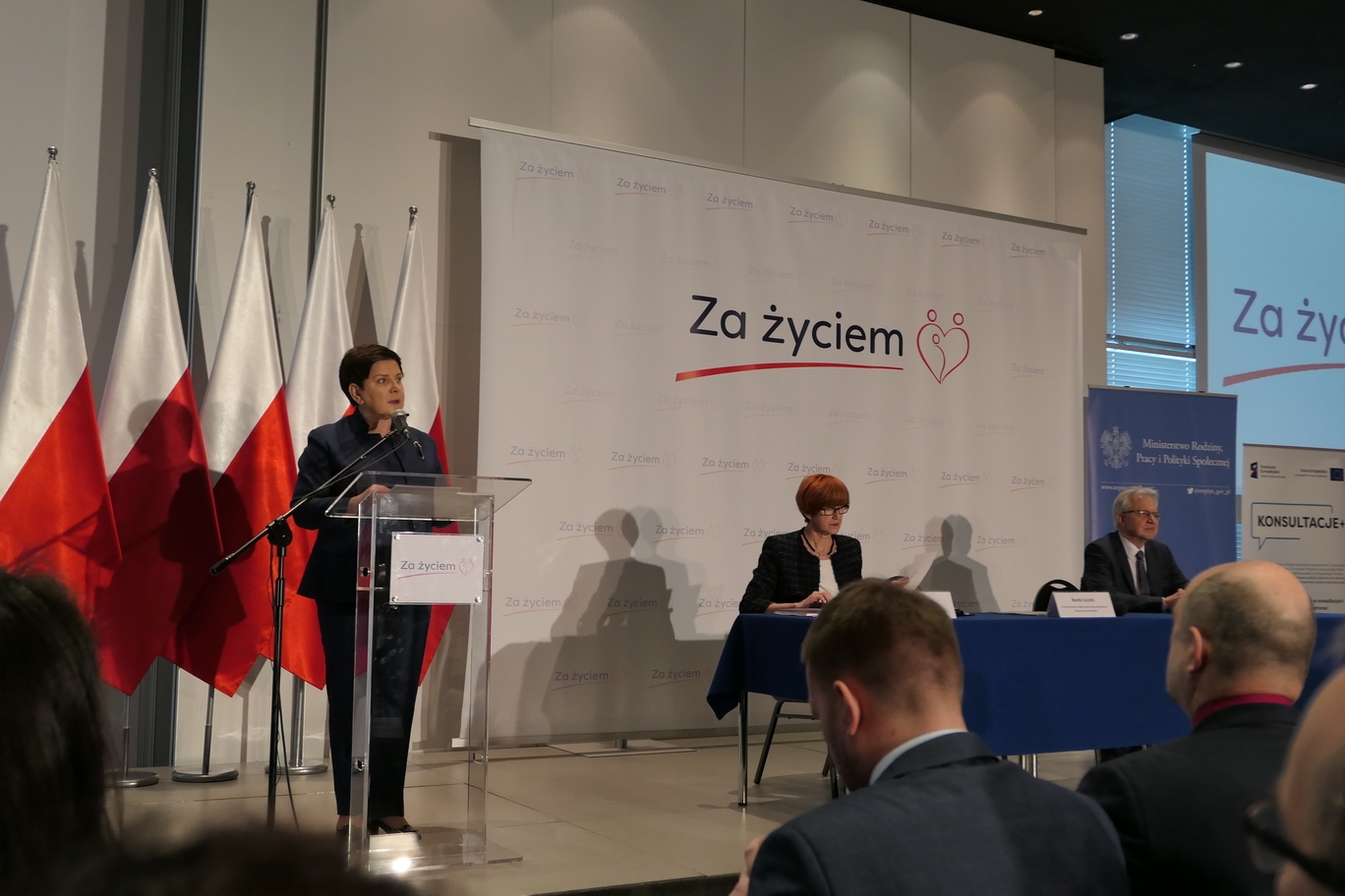 Wystąpienie Beaty Szydło - Wiceprezesa Rady Ministrów, Przewodniczącej Komitetu Społęcznego Rady Ministrów