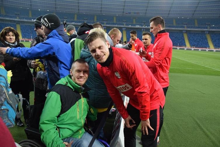 Spotkanie kibiców z niepełnosprawnością na Stadionie Śląskim