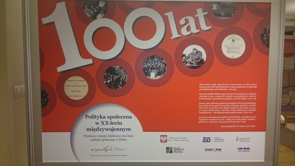 100 lat niepodległości Polski to 100 lat polityki społecznej