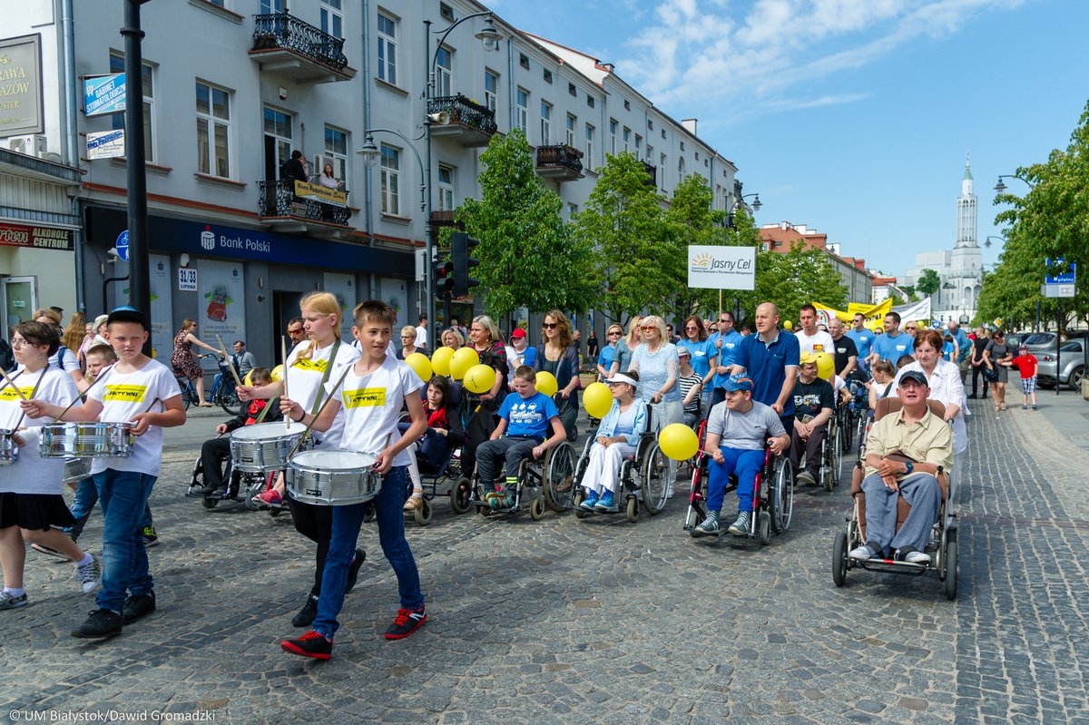 Marsz Godności Osób Niepełnosprawnych w Białymstoku
