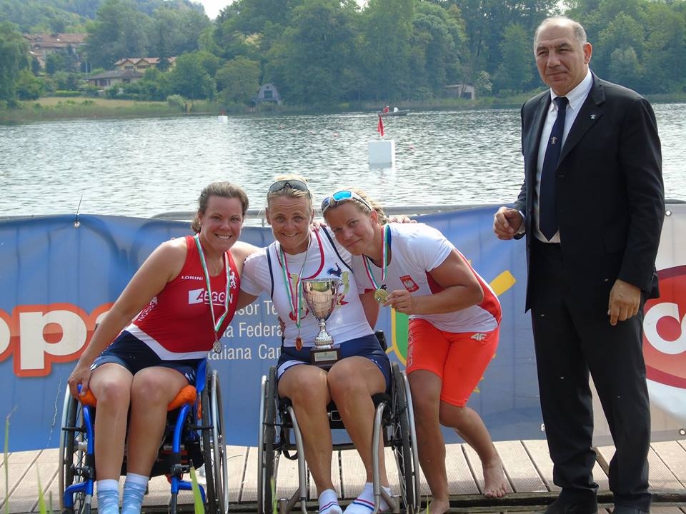 Cztery medale Polaków podczas 12 regat Gavirate International Para-Rowing