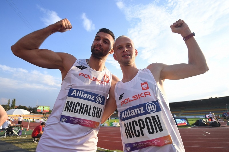 Radość sprinterów, czyli Michalski i Nicpoń