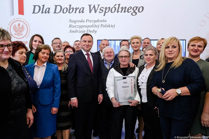 Prezydent przyznał nagrody w trzeciej edycji „Dla Dobra Wspólnego