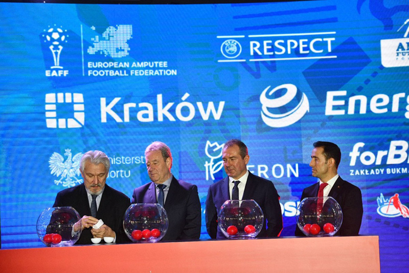 Losowanie Amp Futbol EURO Kraków 2020