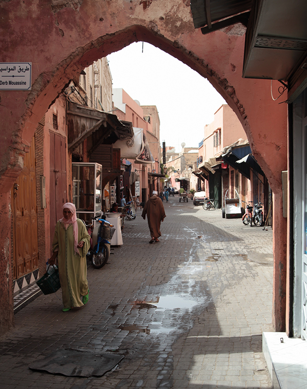 W Marrakeszu, Maroko