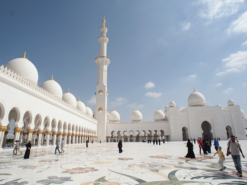 Meczet w Abu Dhabi, ZEA