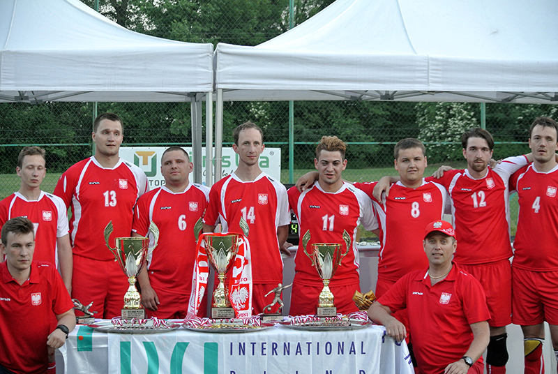 Polska wygrała IBSA Blind Football Euro Challenge Cup w Krakowie w 2018 r.