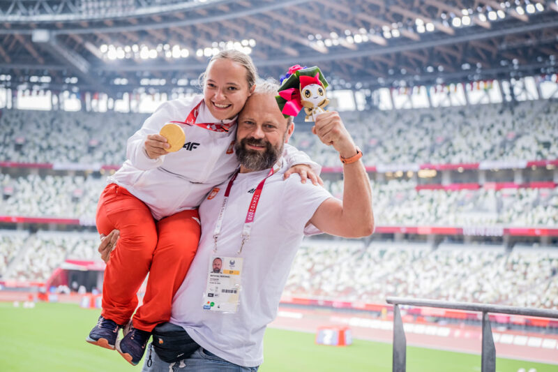 Renata Śliwińska i Bartłomiej Zborowski, fot. Bartek Syta - Polska Fundacja Paraolimpijska