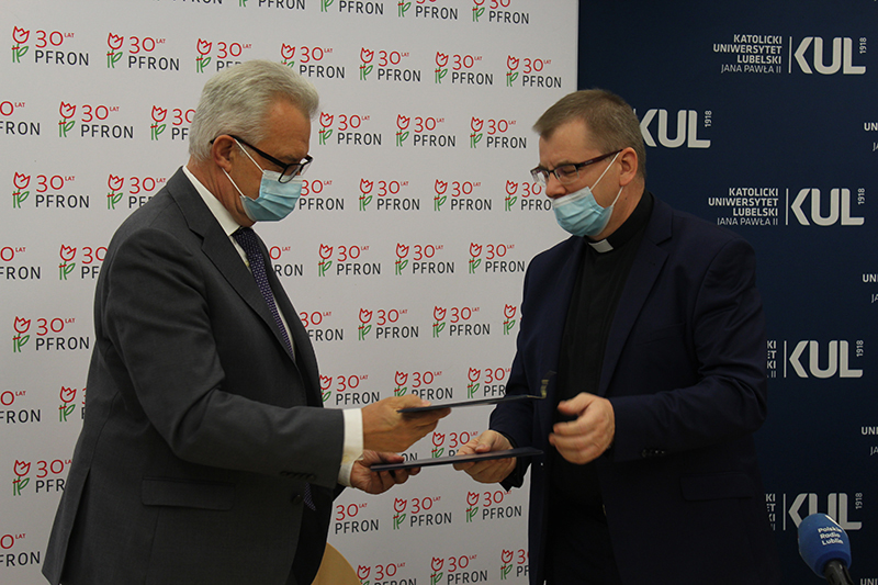 Umowa o współpracy między PFRON a KUL została podpisana