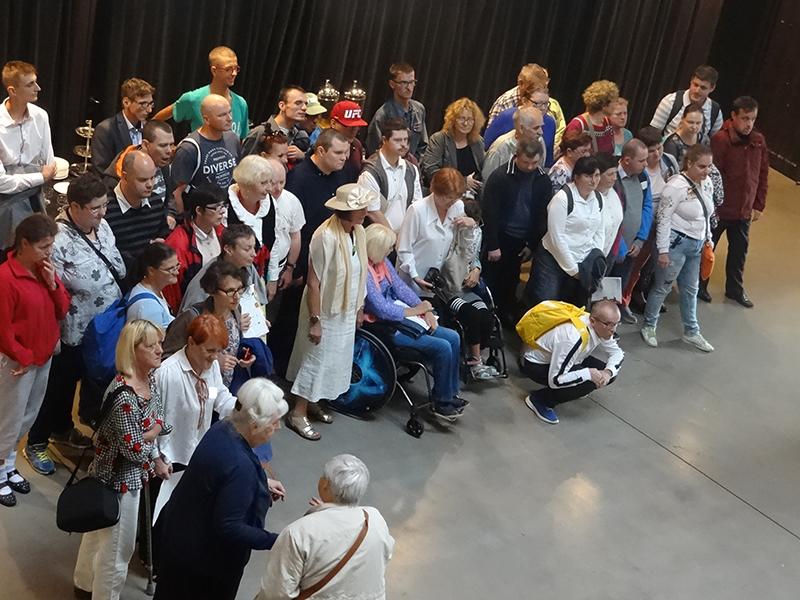 Uczestnicy, goście i organizatorzy w XV Biennale, 2018 r.