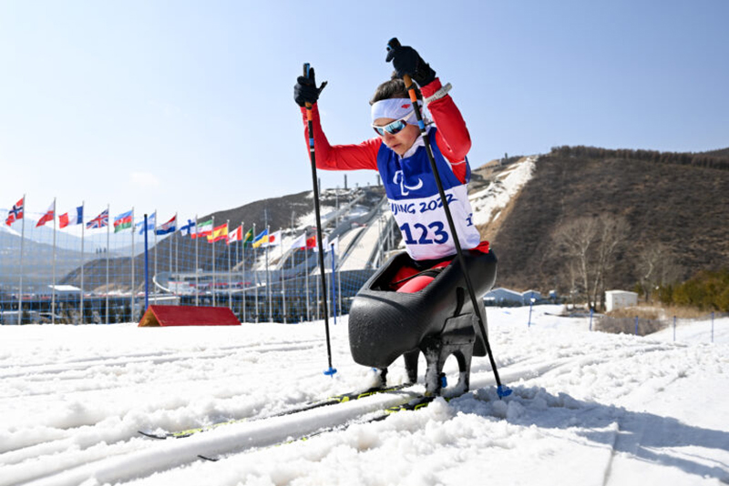 Zhangjiakou, Paranarciarstwo biegowe – średni dystans stylem dowolnym - Monika Kukla