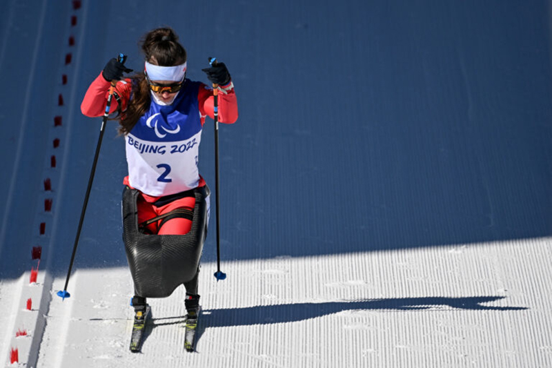 Igrzyska Paraolimpijskie Pekin 2022 Parabiathlon sprint Monika Kukla