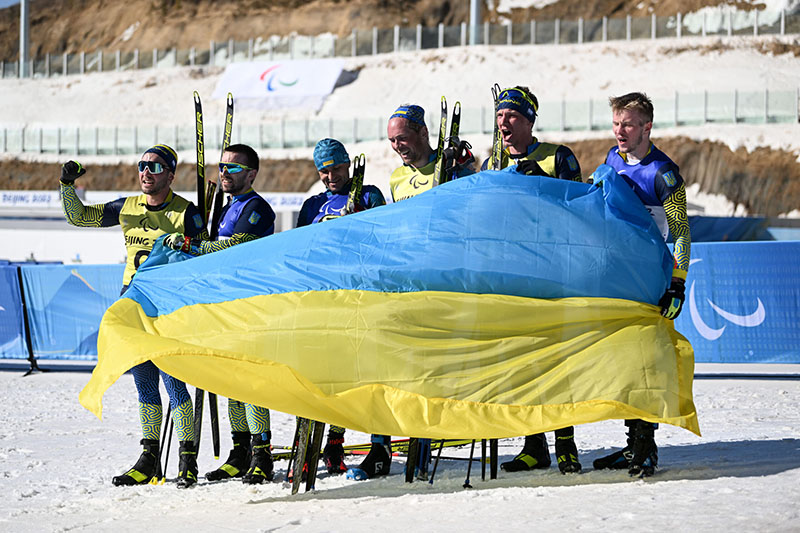 Ukraińcy zajęli całe podium w biathlonie