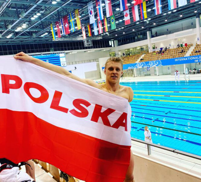 Michał Golus po rekordzie świata na 200 m stylem motylkowym