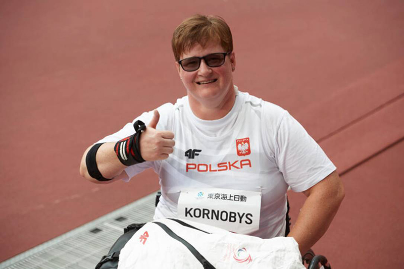 Lucyna Kornobys, fot. Adrian Stykowski / Polski Komitet Paraolimpijski