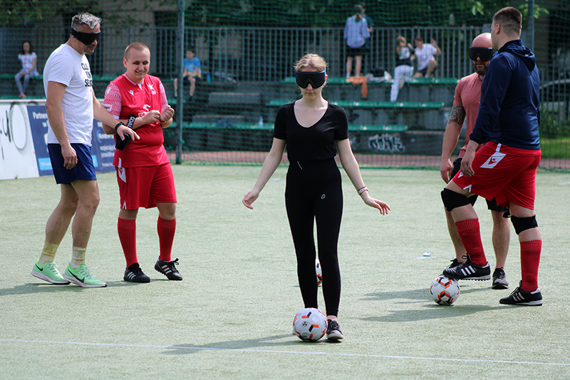 Blind futbol, fot. Marcin Gazda