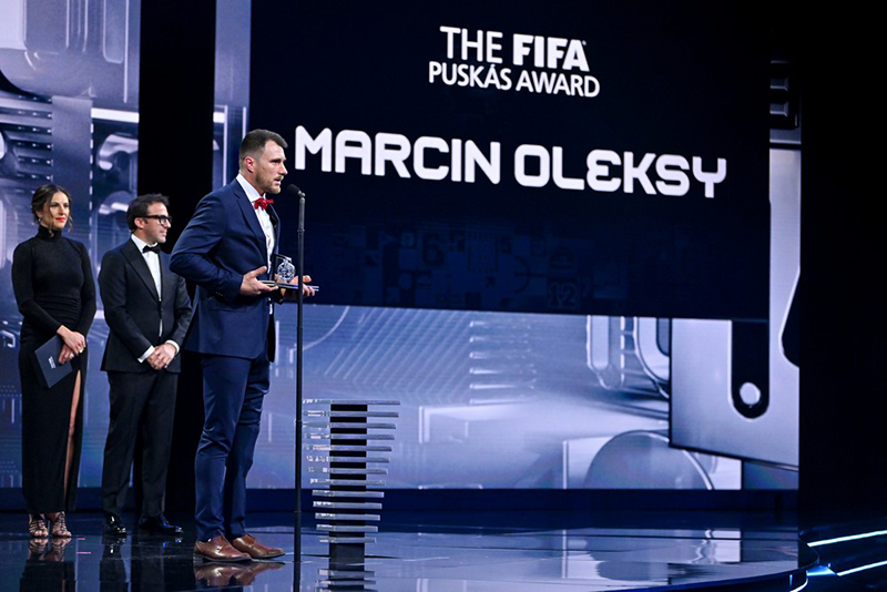 Marcin Oleksy - The Best FIFA Football Awards 2022 - Show
